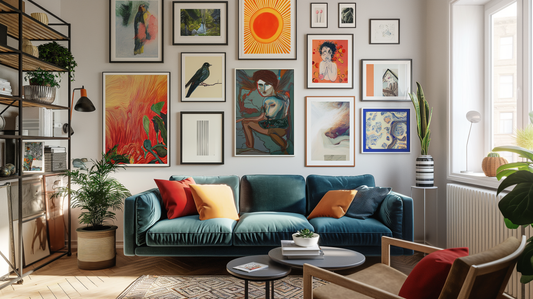 Gallery Walls 101: How to Create a Visual Symphony with Art Prints