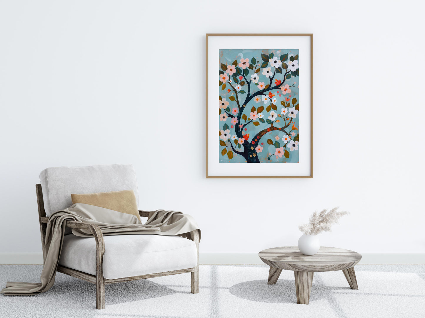 Spring Blossoms - A Tribute to Nature by Eloise Belmonte- Aix-en-Provence, contemporary, organic architecture, French countryside, pastel colors