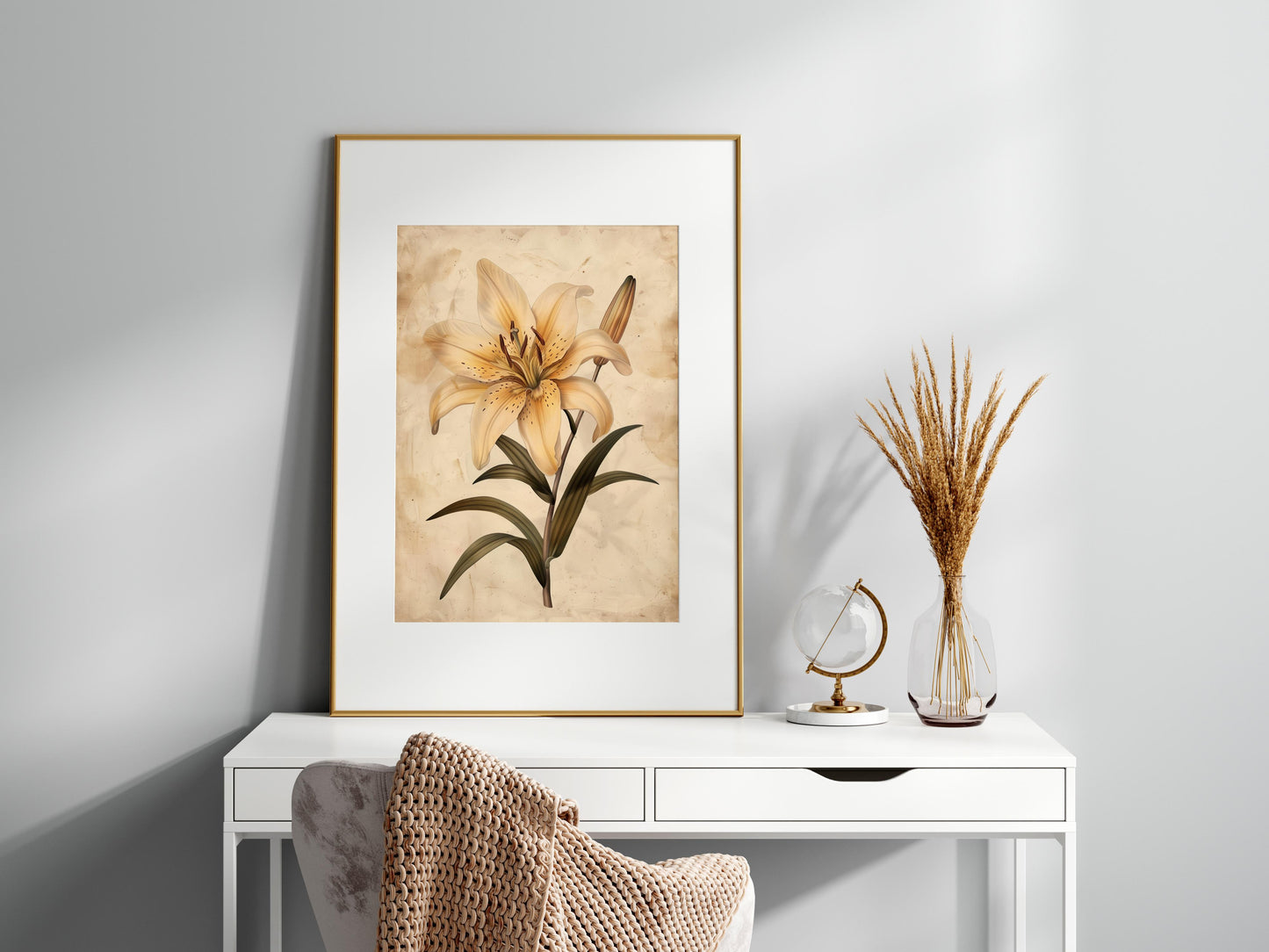 Florentina's Floral Splendor- Baroque, Art Collection, Renaissance, Botanical Illustration, Plants