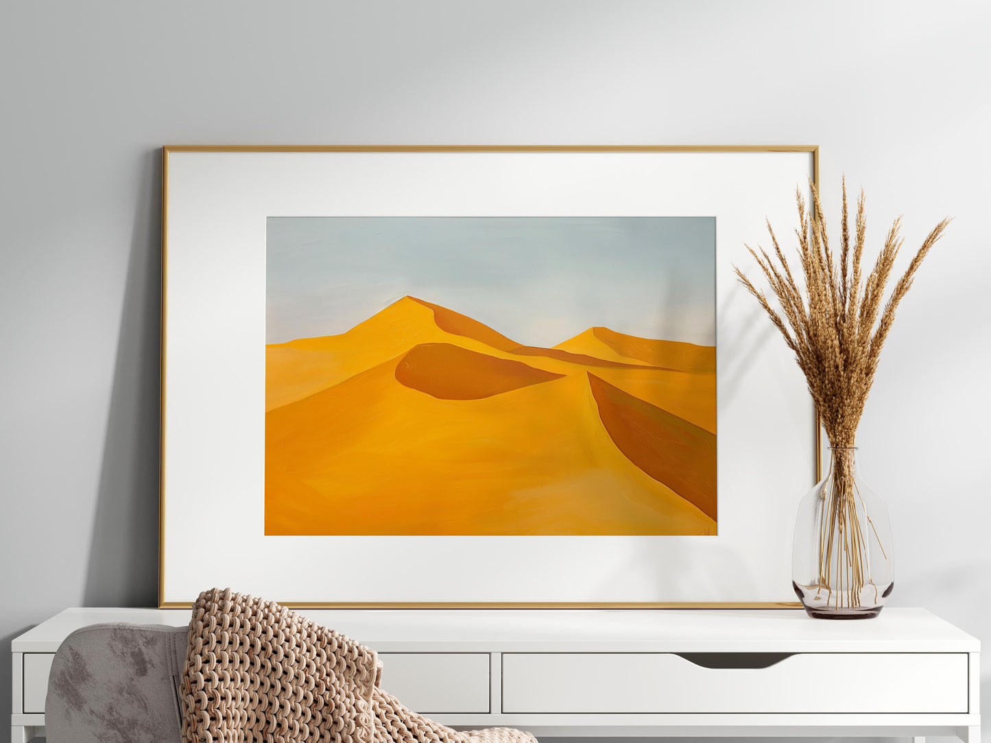 Echoes of the Sahara- Modern Art, Landscape, Modern Movement, Design, Interior Decorating