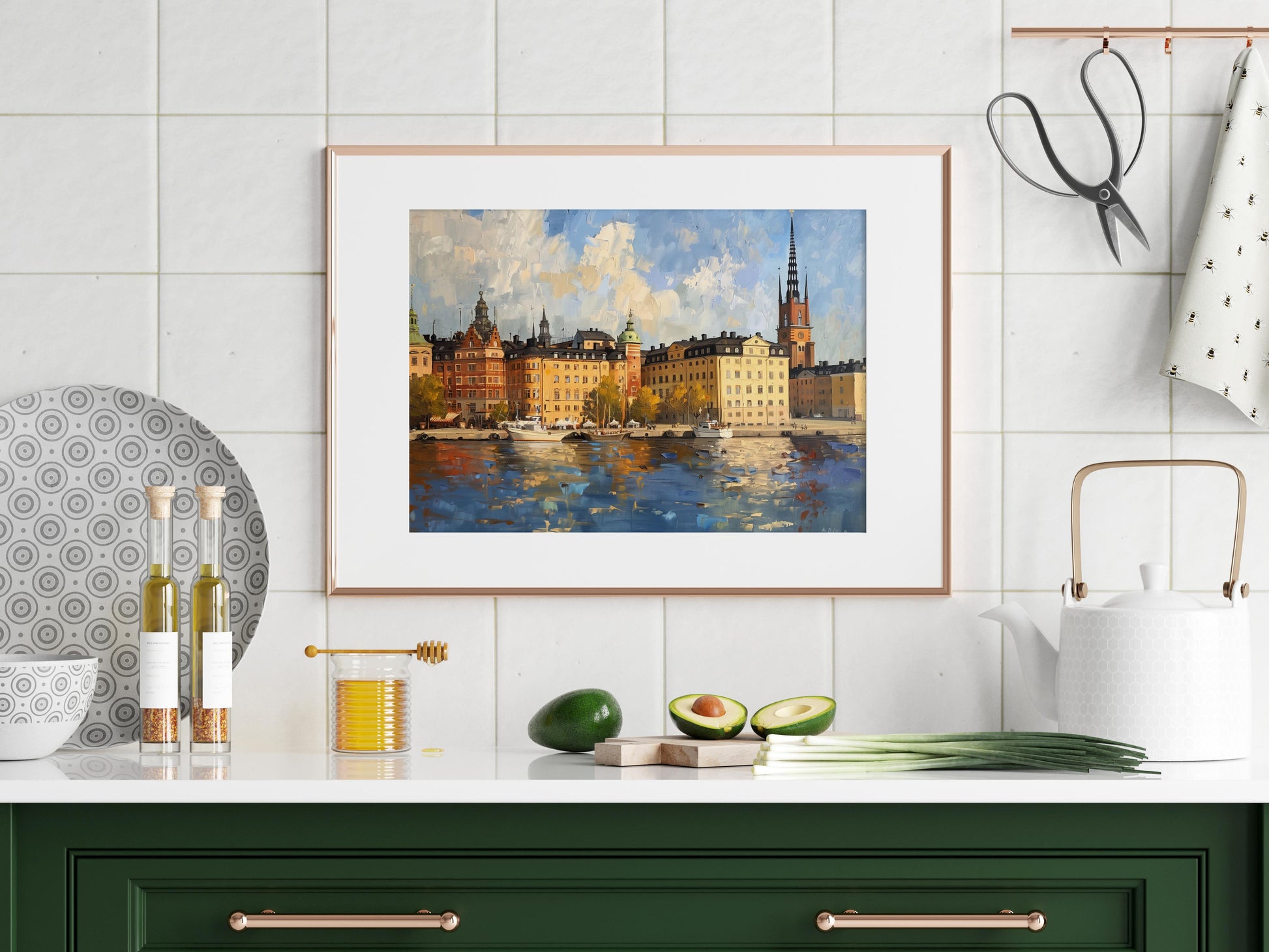 Stockholmer Sonnenuntergang: Ein Blick auf Gamla Stan- Stockholm, archipelago, coastal landscapes, Alessia Moretti, light play