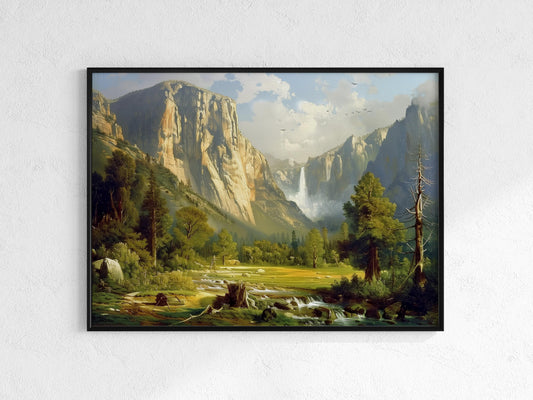 Majestic Yosemite Valley- Yosemite Valley, Diversity, Light and shadow, Waterfalls, Canada's landscapes