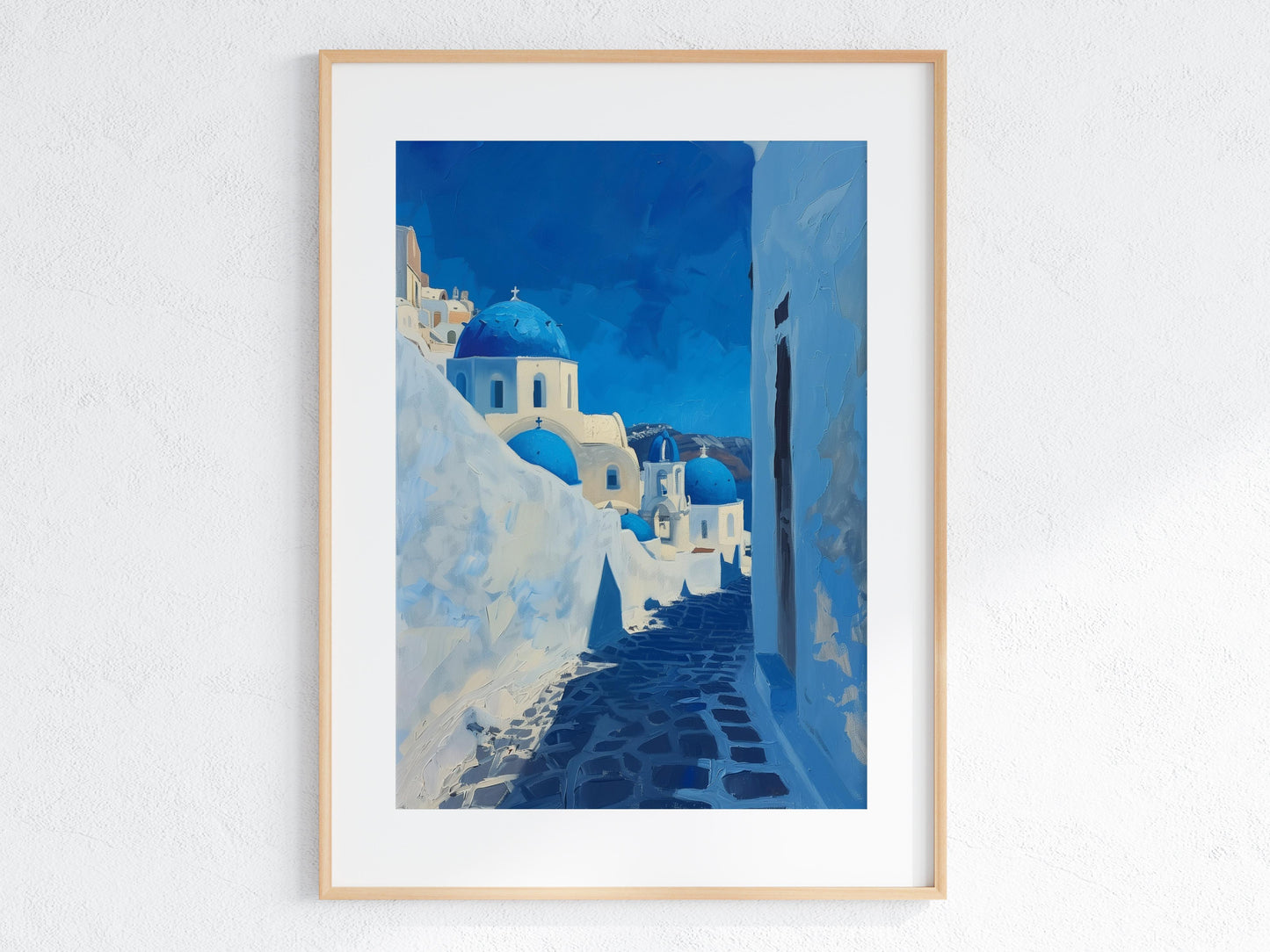 Santorinian Blue Domes- Sky, Aegean, Dream destination, Island architecture, Sunlight