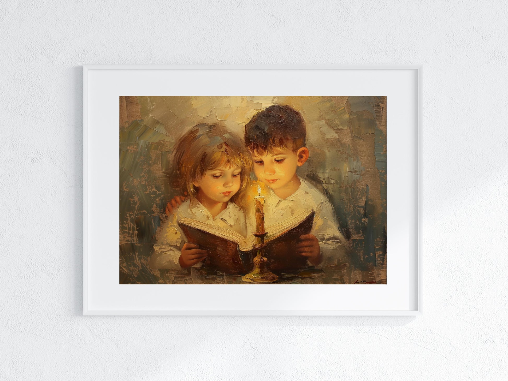 Light of Knowledge- intellectual immersion, candlelight, child portrait, youthful curiosity, quest for knowledge